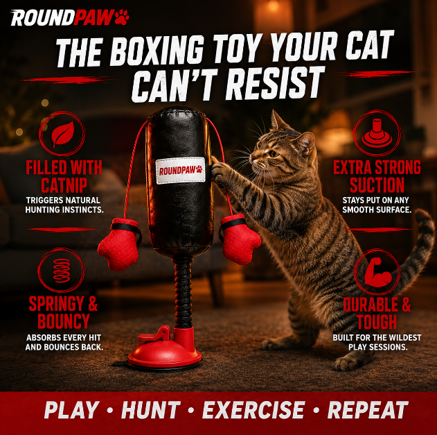 Cat Punching Bag Toy